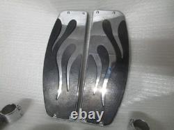 Harley Davidson FLH Touring Trike FLST Softail Flames Foot Control Parts Lot