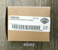 Harley-Davidson FLHTK/L SWITCHPACK, HC, RH, PTT & Audio P/N71500130C NEW