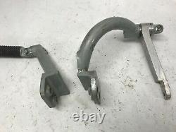 Harley Davidson Forward Mid foot Controls Brackets Gray Sportster Dyna Softail