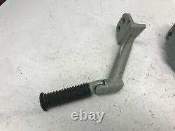 Harley Davidson Forward Mid foot Controls Brackets Gray Sportster Dyna Softail