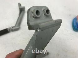 Harley Davidson Forward Mid foot Controls Brackets Gray Sportster Dyna Softail