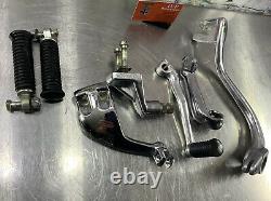 Harley Davidson Fxr 1982-1994 MID Foot Control Package Chrome/polished Nice Y95