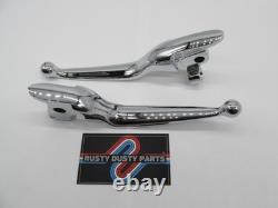 Harley Davidson Genuine NOS Touring Chrome Hand Control Levers 36700065