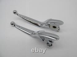 Harley Davidson Genuine NOS Touring Chrome Hand Control Levers 36700065