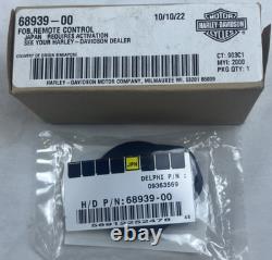 Harley Davidson Genuine Remote Control Fob Japan Requires Activitation 68939-00