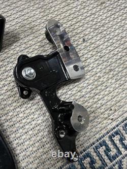 Harley-Davidson Gloss Black Mid Controls 2018-25 Softail, Street Bob, Take Offs Harley-Davidson Gloss Black Mid Controls 2018-25 Softail, Street Bob, Take Offs