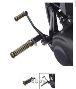 Harley Davidson Hand And Foot Control Shifter Pegs Brass all Models New Unused