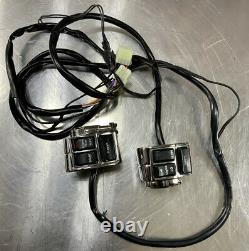 Harley Davidson Hand Control Switch Housings, Switches & Harness 84-95 Oem F87