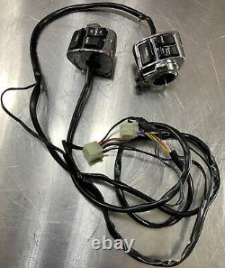 Harley Davidson Hand Control Switch Housings, Switches & Harness 84-95 Oem F87