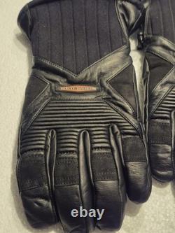Harley Davidson Heated Gloves Sz M. NOS. Built In Temp Control. New
