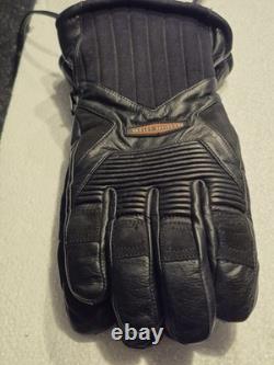 Harley Davidson Heated Gloves Sz M. NOS. Built In Temp Control. New
