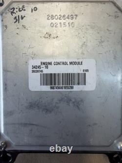 Harley Davidson OEM 2010 Touring Engine Control Module ECM! 34245-10