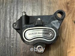 Harley Davidson OEM Brake Caliber with hand control switch button caps