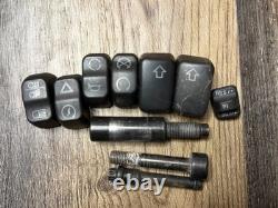 Harley Davidson OEM Brake Caliber with hand control switch button caps