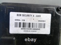 Harley Davidson Oem Body Control Module Bcm Security X-axis 69994-12a