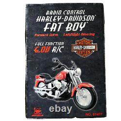 Harley Davidson Remote Control Fat Boy NEW BRIGHT 1/6 SCALE