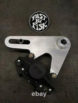 Harley Davidson Sportster Flattrack Rear Brake Caliper Bracket Kit Hooligan