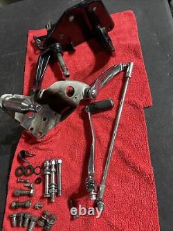 Harley EVO FATBOY, HERITAGE Softail Foot Controls Floorboard Mounts Lot of Parts