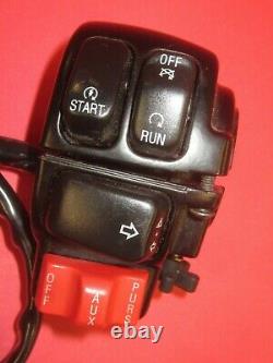 Harley FL touring Police switches housings handlebar controls