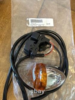 Harley Left Hand Control Switch Box Turn Signal Kit Dyna Softail 12-17 FLD B3