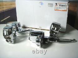 Harley Lever Handlebar Control Kit FLHT FLHR FLHX Hydraulic V-Twin 22-0583 Y2