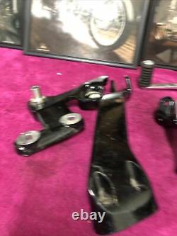 Harley M8 FXBB Streetbob Softail Mid Controls 2018-up Foot Peg Mount Dyna