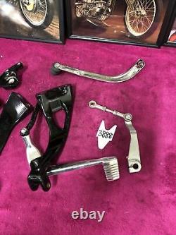 Harley M8 FXBB Streetbob Softail Mid Controls 2018-up Foot Peg Mount Dyna