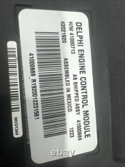 Harley-davidson Delphi Ecm Control Module 2021 Pan America Ra1250/s 41000669 New