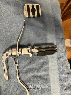 Harley davidson dyna fxdwg wide glide factory oem chrome forward controls