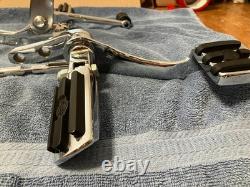 Harley davidson dyna fxdwg wide glide factory oem chrome forward controls