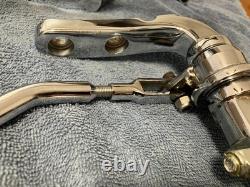 Harley davidson dyna fxdwg wide glide factory oem chrome forward controls