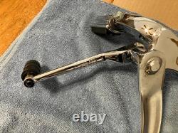 Harley davidson dyna fxdwg wide glide factory oem chrome forward controls