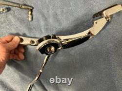 Harley davidson dyna fxdwg wide glide factory oem chrome forward controls