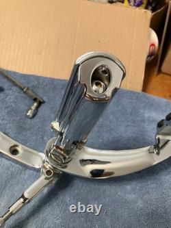 Harley davidson dyna fxdwg wide glide factory oem chrome forward controls