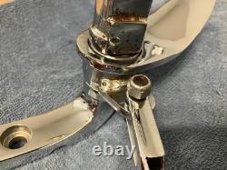 Harley davidson dyna fxdwg wide glide factory oem chrome forward controls