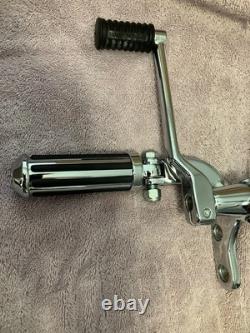 Harley davidson evo twin cam fxd fxdwg dyna glide chrome forward controls