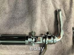 Harley davidson evo twin cam fxd fxdwg dyna glide chrome forward controls