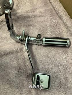 Harley davidson evo twin cam fxd fxdwg dyna glide chrome forward controls