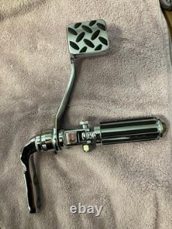 Harley davidson evo twin cam fxd fxdwg dyna glide chrome forward controls