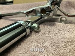 Harley davidson evo twin cam fxd fxdwg dyna glide chrome forward controls