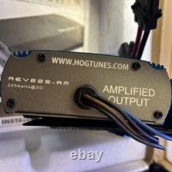 Hogtunes REV 225-RM, 225 Watt, 2 Channel Amplifier, Fits 14-24 Harley-Davidson