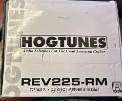 Hogtunes REV 225-RM, 225 Watt, 2 Channel Amplifier, Fits 14-24 Harley-Davidson