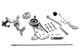 Jockey Shifter Control Kit Chrome Fits Harley Davidson