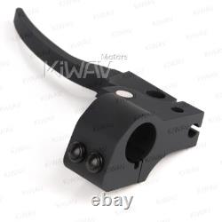 KiWAV CNC Aluminum Black Handlebar Hand Control Kit for Harley-Davidson 96