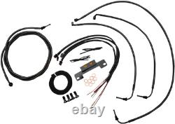 LA 15-17in Midnight Handlebar Controls Kit w ABS Harley Road Glide ST 22