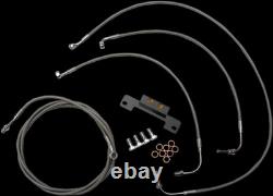 LA STD Black 12-14in Handlebar Controls Kit wo ABS HD Road Glide Special 18-19
