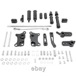 Lowbrow Customs Forward Control Kit 1986-2003 Harley-Davidson Sportsters Black