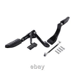 Mid Control Foot Pegs Levers Fit For Harley Sportster XL883 1200 Custom 04-13 12
