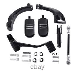 Mid Control Kit FootPeg Fit For 04-13 Harley Sportster XL Iron 883 XL883 TCMT US