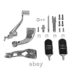 Mid Control Kits Footpegs Fit For Harley Davidson Sportster XL883 1200 2014-2023